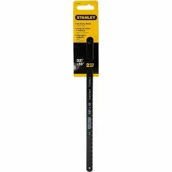 New ⌛ Stanley 10 X 32 In. TPI Carbon Steel Hacksaw Blade 2 Pk. 👏