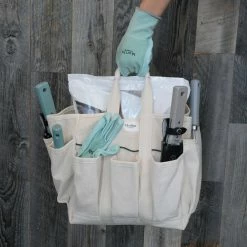 Outlet 🌟 Martha Stewart Collection MTS-CNVBG Heavy Duty Canvas Garden Bag ⌛