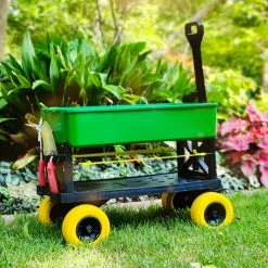 Promo 🌟 Other Brands Mighty Max Cart, Yellow And Green 🌟 -Patio Garden Garage Sales unnamed file 1086