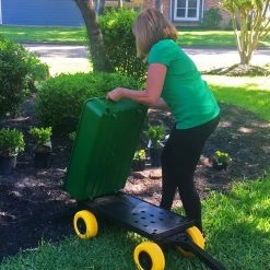 Promo 🌟 Other Brands Mighty Max Cart, Yellow And Green 🌟 -Patio Garden Garage Sales unnamed file 1088