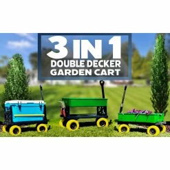 Promo 🌟 Other Brands Mighty Max Cart, Yellow And Green 🌟 -Patio Garden Garage Sales unnamed file 1091