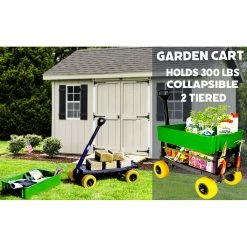 Promo 🌟 Other Brands Mighty Max Cart, Yellow And Green 🌟 -Patio Garden Garage Sales unnamed file 1092