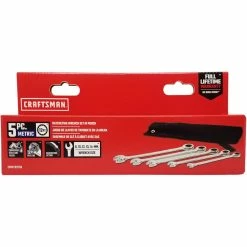 Discount ✔️ Craftsman 5 Pc. Metric Ratcheting Box 🔧 Wrench Set Steel 🌟