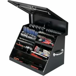 Promo 🤩 Montezuma 26 X 18 In. Triangle 🧰 Toolbox, Steel 🔔
