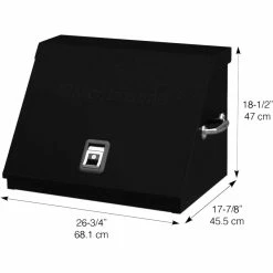 Promo 🤩 Montezuma 26 X 18 In. Triangle 🧰 Toolbox, Steel 🔔 -Patio Garden Garage Sales unnamed file 1252