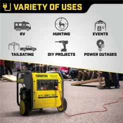 Budget 😉 Champion 4250W Wireless Remote Start Open Frame Inverter Generator With Quiet Tech ✔️ -Patio Garden Garage Sales unnamed file 126