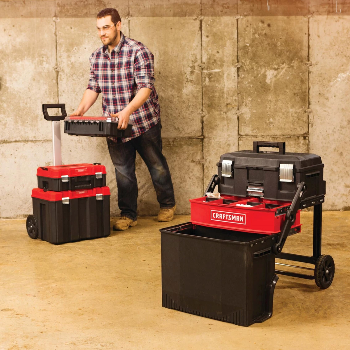 Flash Sale 💯 Craftsman TradeStack System 22 In. Tower Tool Box 💯 7 Flash Sale 💯 Craftsman TradeStack System 22 In. Tower Tool Box 💯 - Image 5