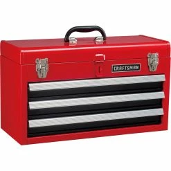Deals ⌛ Craftsman 20 In. Wide 3 Drawer Metal 🧰 Toolbox ✔️