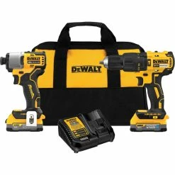 Flash Sale 🎁 DeWalt 20V Max Brushless 2 Tool Kit With POWERSTACK ❤️