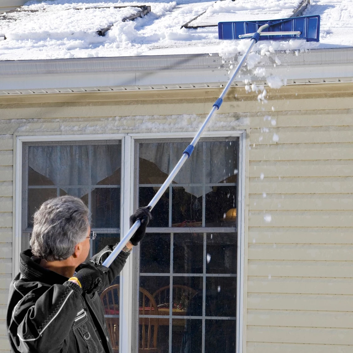 Brand new โ๏ธ Snow Joe Roofer Joe 21 Ft. Twist N Lock Telescoping Snow Shovel Roof Rake ๐ 6 Brand new โ๏ธ Snow Joe Roofer Joe 21 Ft. Twist N Lock Telescoping Snow Shovel Roof Rake ๐ - Image 4