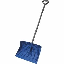 Promo ⌛ Suncast 18 In. Steel Core Combo Snow Pusher ❤️