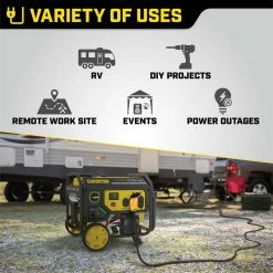 Coupon 🎉 Champion 3500W Dual Fuel Portable Generator With Electric Start 😀 -Patio Garden Garage Sales unnamed file 1519