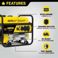 Cheapest 🤩 Champion 3500W RV Ready Portable Generator 🧨 -Patio Garden Garage Sales unnamed file 1539