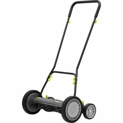 Buy 😉 American Lawn Mower Co. Earthwise 18 In. Reel Lawn Mower With Trailing Wheels 😀