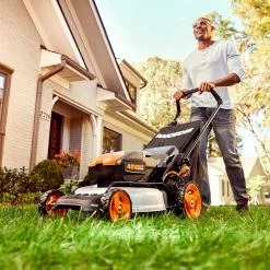 Discount 🌟 Worx 20 In. 20V 2 Battery Mower ⭐ -Patio Garden Garage Sales unnamed file 1605