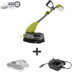 Best reviews of 🎁 Sun Joe 24V ION+ Cordless Grass Trimmer With 2.0 Ah Battery + Charger 🌟