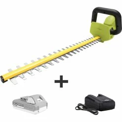 Best Sale 🤩 Sun Joe 24V ION+ Cordless Hedge Trimmer With 2.0 Ah Battery + Charger ⭐