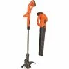Best Sale 👍 Black + Decker 20V MAX Axial Leaf Blower And String Trimmer/Edger Combo Kit 👍
