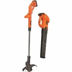 Best Sale 👍 Black + Decker 20V MAX Axial Leaf Blower And String Trimmer/Edger Combo Kit 👍