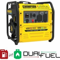 Flash Sale ✨ Champion 4250W Dual Fuel RV Ready Open Frame Inverter Generator With Quiet Tech ❤️ -Patio Garden Garage Sales unnamed file 222