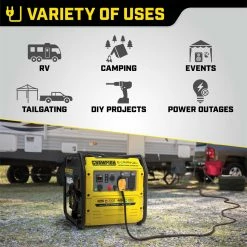 Flash Sale ✨ Champion 4250W Dual Fuel RV Ready Open Frame Inverter Generator With Quiet Tech ❤️ -Patio Garden Garage Sales unnamed file 225