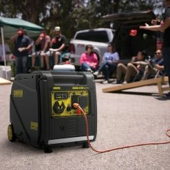 Buy 🎉 Champion 4500W RV Ready Inverter Generator With Quiet Technology 💯 -Patio Garden Garage Sales unnamed file 242