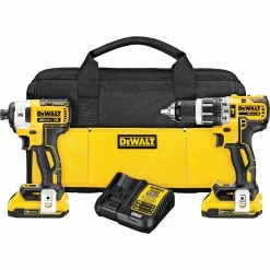 Cheapest 🤩 DeWalt 20V MAX* XR Li-Ion Brushless Compact 🔨 Hammerdrill And Impact Driver Kit 🔔
