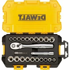 Best Sale 🎁 DeWalt 1/2 In. Drive Combination Socket 23 Pc. Set 👏 -Patio Garden Garage Sales unnamed file 311