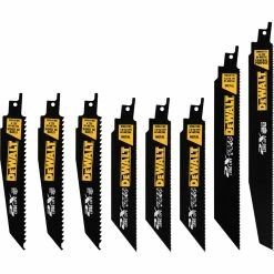 Cheapest ✔️ DeWalt 8 Piece 2X Recip Blade Set With ToughCase 👍
