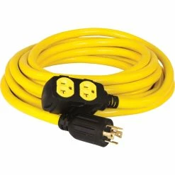 Top 10 🔔 Champion 25 Ft. 30 Amp 125/250V Duplex Style Generator Extension Cord 🎉