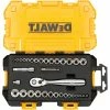 Discount 👍 DeWalt 1/4 In. And 3/8 In. Drive Socket 34 Pc. Set 🛒 -Patio Garden Garage Sales unnamed file 395