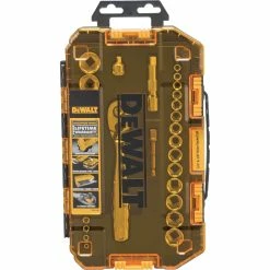 Discount 👍 DeWalt 1/4 In. And 3/8 In. Drive Socket 34 Pc. Set 🛒 -Patio Garden Garage Sales unnamed file 397