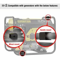 Discount ✨ Champion Wheel Kit With Folding Handle For 2800 To 4750W Generators 🎉 -Patio Garden Garage Sales unnamed file 434