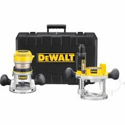 Budget 🌟 DeWalt 1-3/4 HP (maximum Motor HP) Fixed Base/Plunge Router Combo Kit 👏