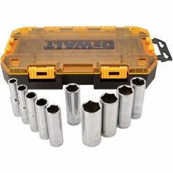 Deals 😉 DeWalt 1/2 In. Drive Deep Socket 10 Pc. Set 🧨