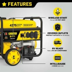 Best Pirce 😉 Champion 3500W RV Ready Portable Generator With Wireless Remote Start ⌛ -Patio Garden Garage Sales unnamed file 509