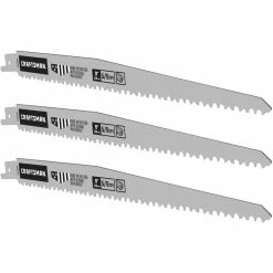 Outlet 🔥 Craftsman 9 In. 3 Pc. Pruning Reciprocating Saw Blade Set ✔️