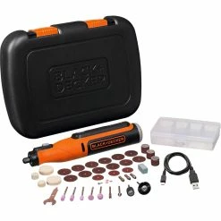 Best Sale 🎁 Black + Decker 8V Max Cordless Rotary Tool With 35 Pc. Accessory Set 👏