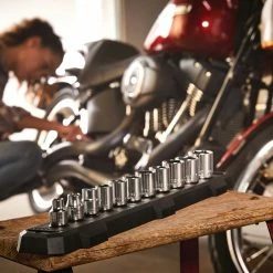 Outlet 💯 Craftsman 11 Pc. 3/8 In. Drive SAE 6 Point Socket Set 💯 -Patio Garden Garage Sales unnamed file 606