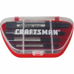 New 🛒 Craftsman Steel 5 In. Screw 5 Pc. Extractor Set 🔔