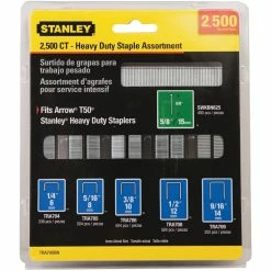 Cheap 😍 Stanley 2500 Pc. Heavy Duty Staple And Brad Assortments ⭐