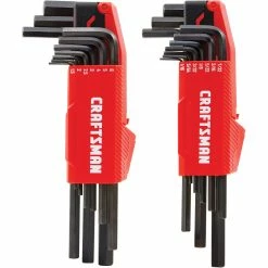 Coupon 😉 Craftsman 20 Pc. L To T Hex Key Set 🔔