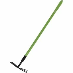 Cheap ⌛ Martha Stewart Collection Telescoping Cultivator And Culti Hoe Combo, 3 Prong Tool 💯