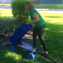 Buy 👏 Other Brands Mighty Max Cart, Blue 🔥 -Patio Garden Garage Sales unnamed file 907