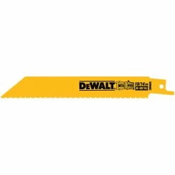 Hot Sale 💯 DeWalt 6 In. 10/14 TPI Reciprocating Blade 5 Pk. ⌛